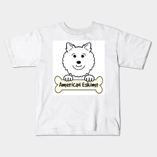 American Eskimo Dog Kids T-Shirt